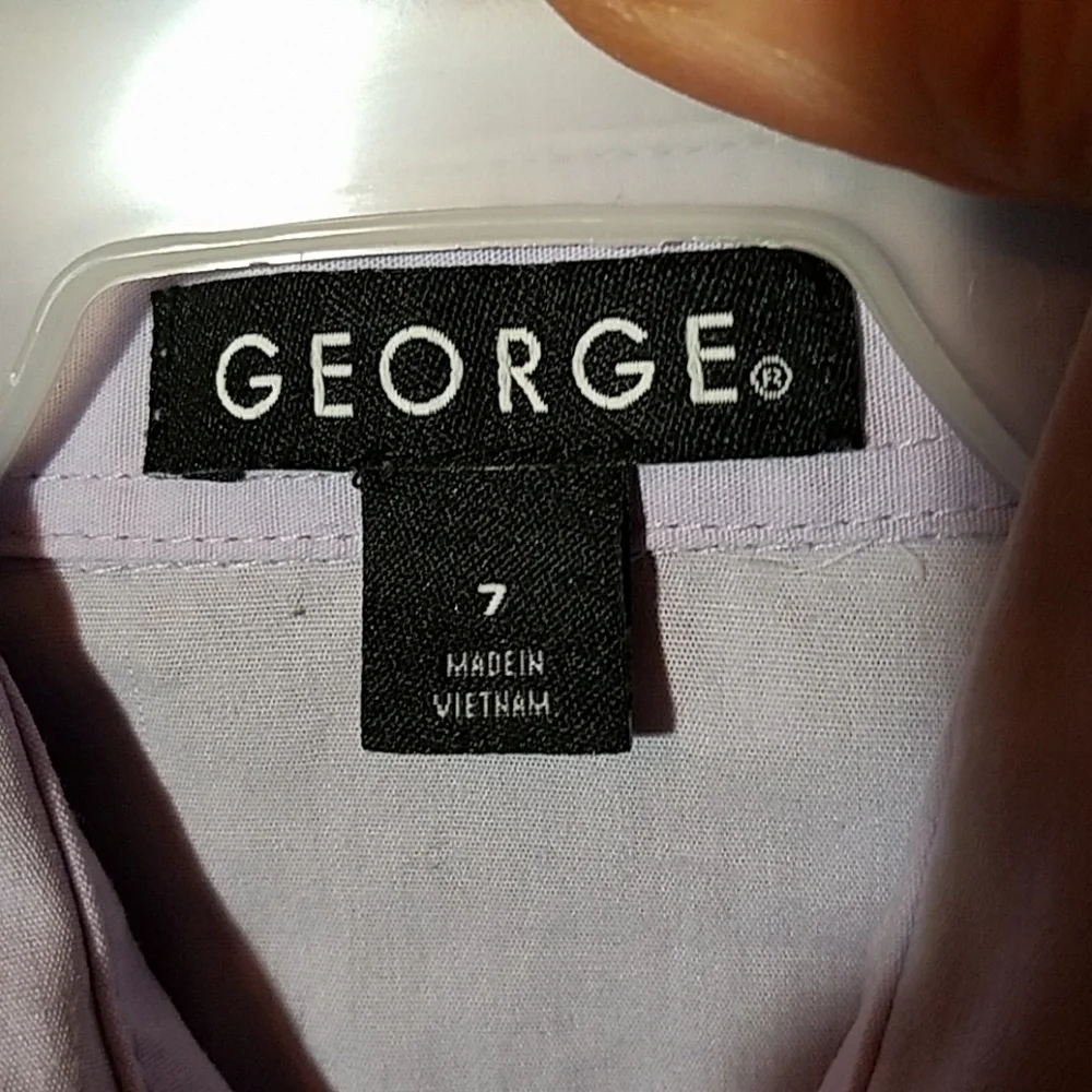 George 3 Piece Set Vest Pants Button Down Shirt